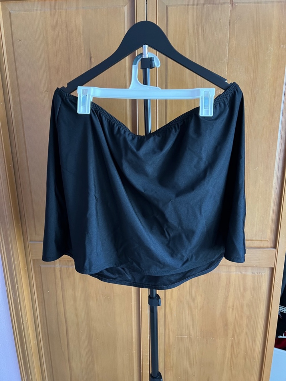 Venezia Black Swim Cover-up Skirt